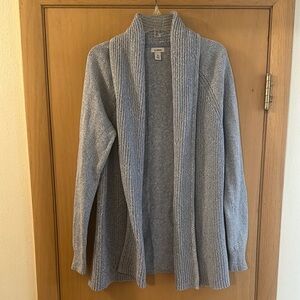 L.L. Bean Gray Women's Cardigan Sweater